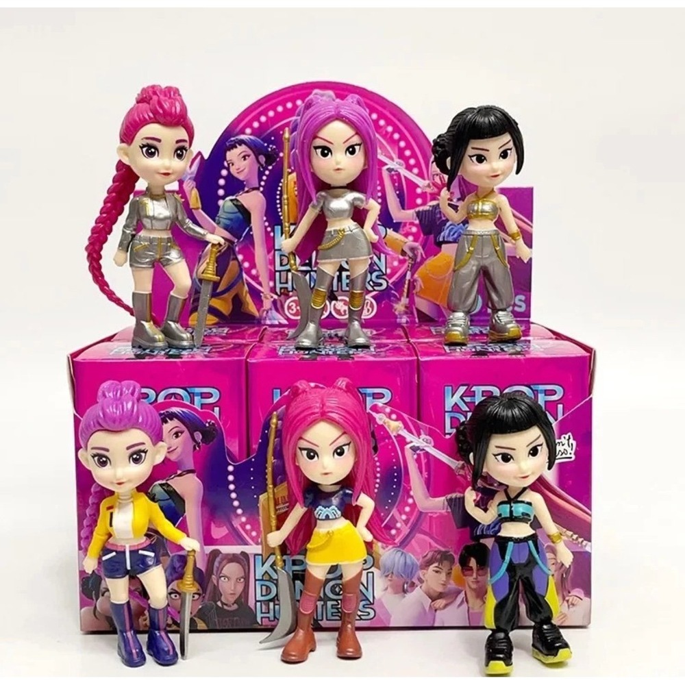 K-Pop Demon Hunters ONE (1) Blind Box Rumi Mira Zoey Surprise Doll Gift